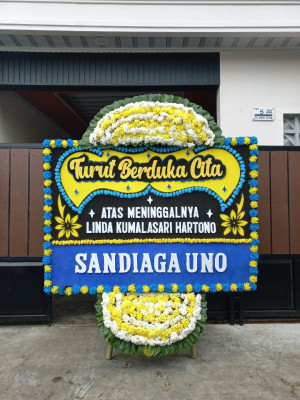 Papan Bunga Duka di Tujuh Belas